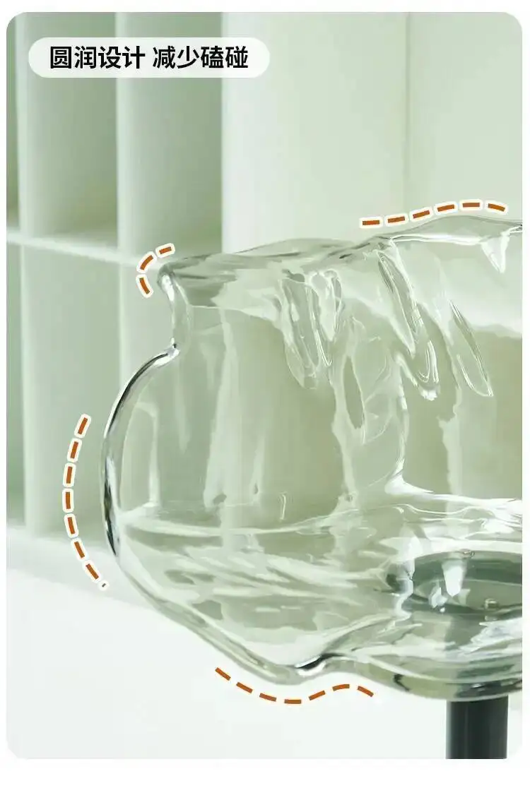 Stylish Transparent Modern Furniture Acrylic Bar Stools, and Balcony Seats, Simple and Luxurious Transparent Petal Dining Chairs