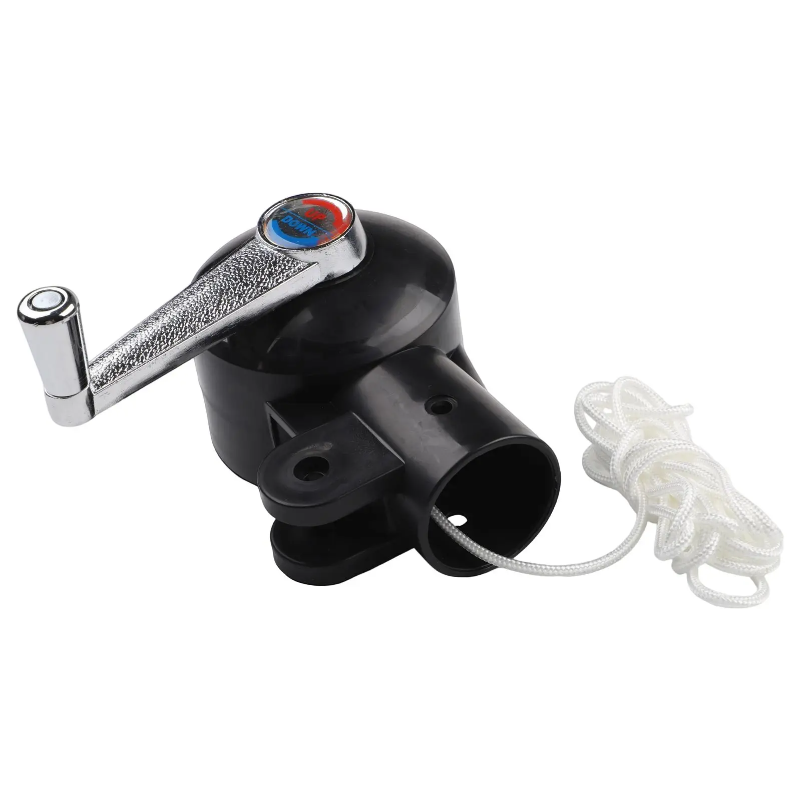 Outdoor Umbrella Crank Handle Replacement For Patio Decks Metal Core With Plastic Grip Fits Most 43mm Shaft Systems