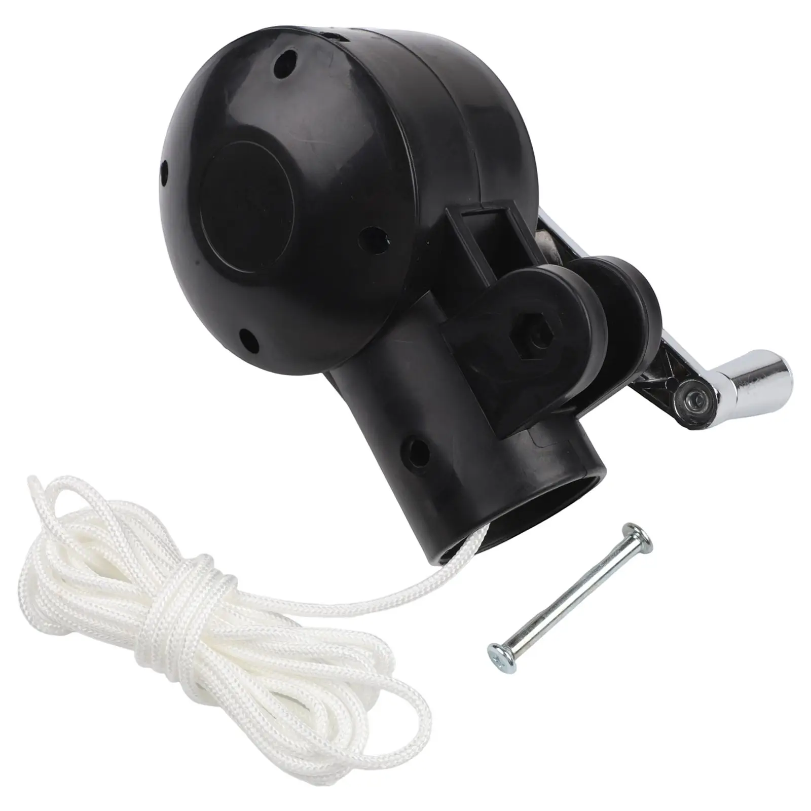 Outdoor Umbrella Crank Handle Replacement For Patio Decks Metal Core With Plastic Grip Fits Most 43mm Shaft Systems