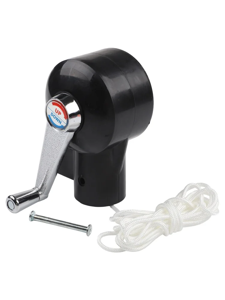 Outdoor Umbrella Crank Handle Replacement For Patio Decks Metal Core With Plastic Grip Fits Most 43mm Shaft Systems