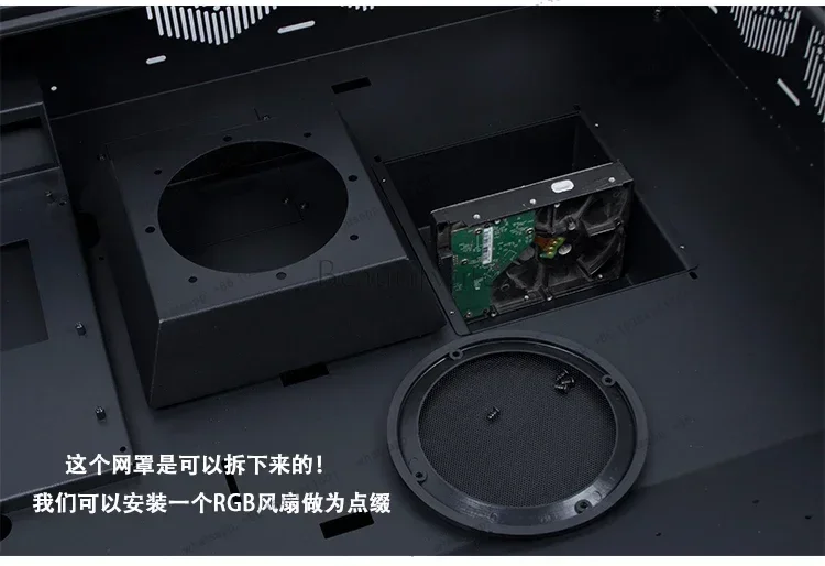 X4 New Arrivals Computer chassis integrated table water-cooled special-shaped built-in full transparent large chassis e-sports t