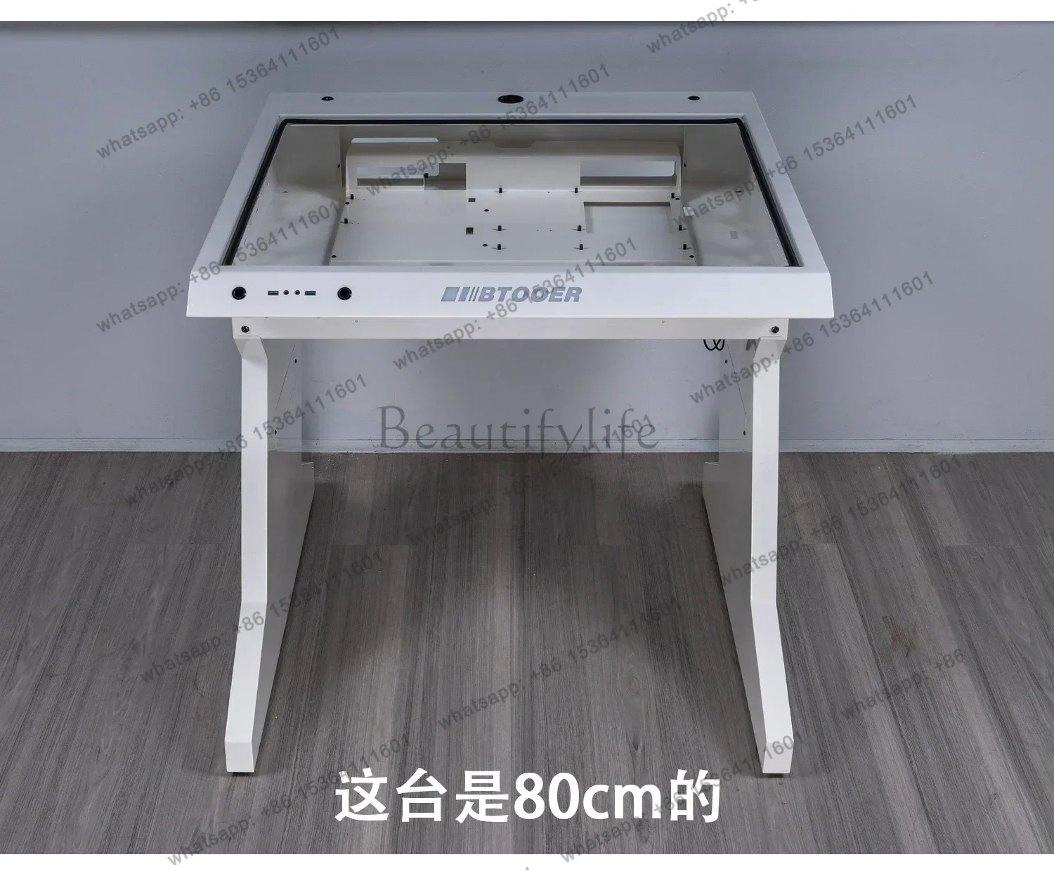 X4 New Arrivals Computer chassis integrated table water-cooled special-shaped built-in full transparent large chassis e-sports t