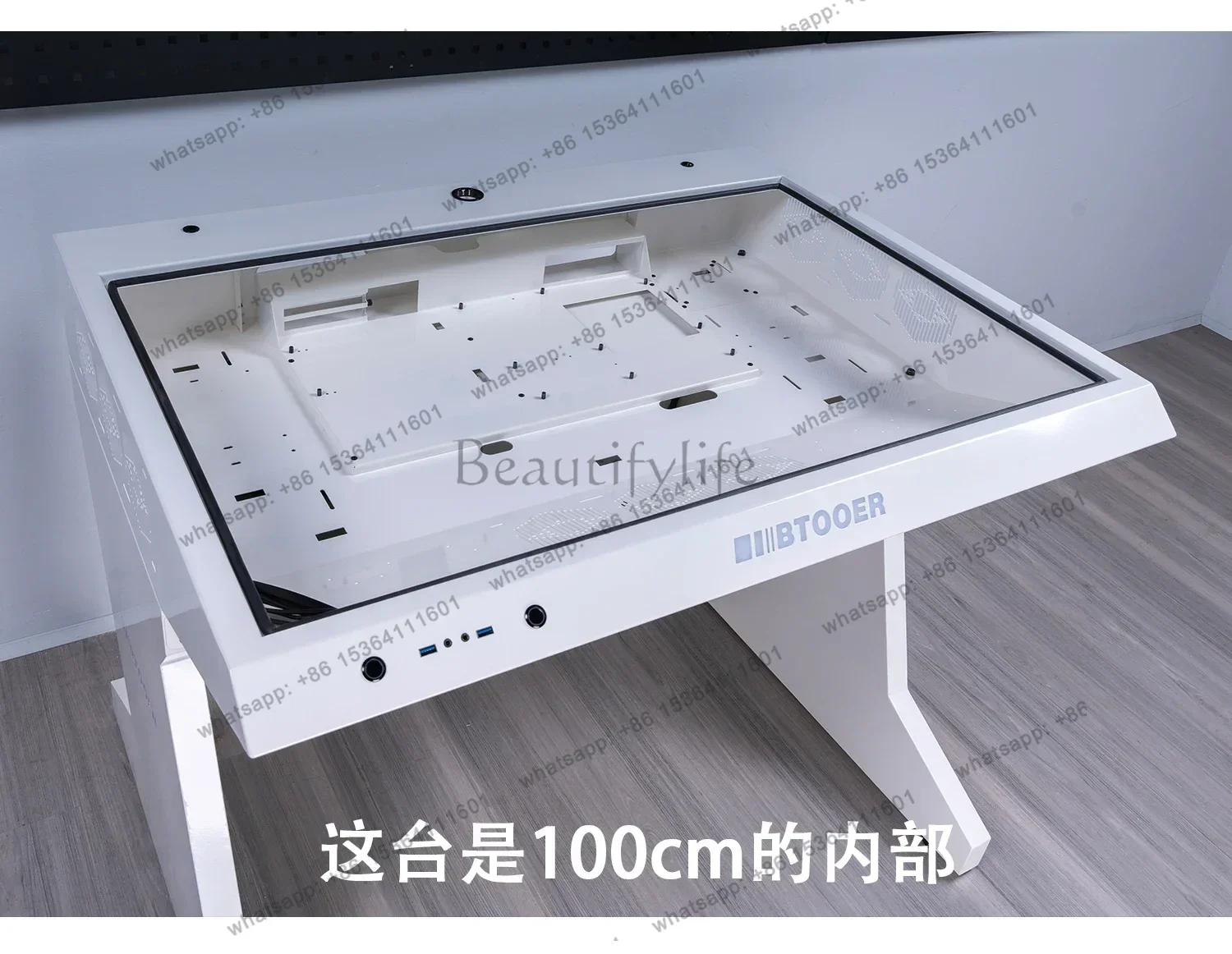 X4 New Arrivals Computer chassis integrated table water-cooled special-shaped built-in full transparent large chassis e-sports t