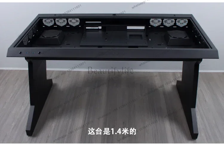 X4 New Arrivals Computer chassis integrated table water-cooled special-shaped built-in full transparent large chassis e-sports t