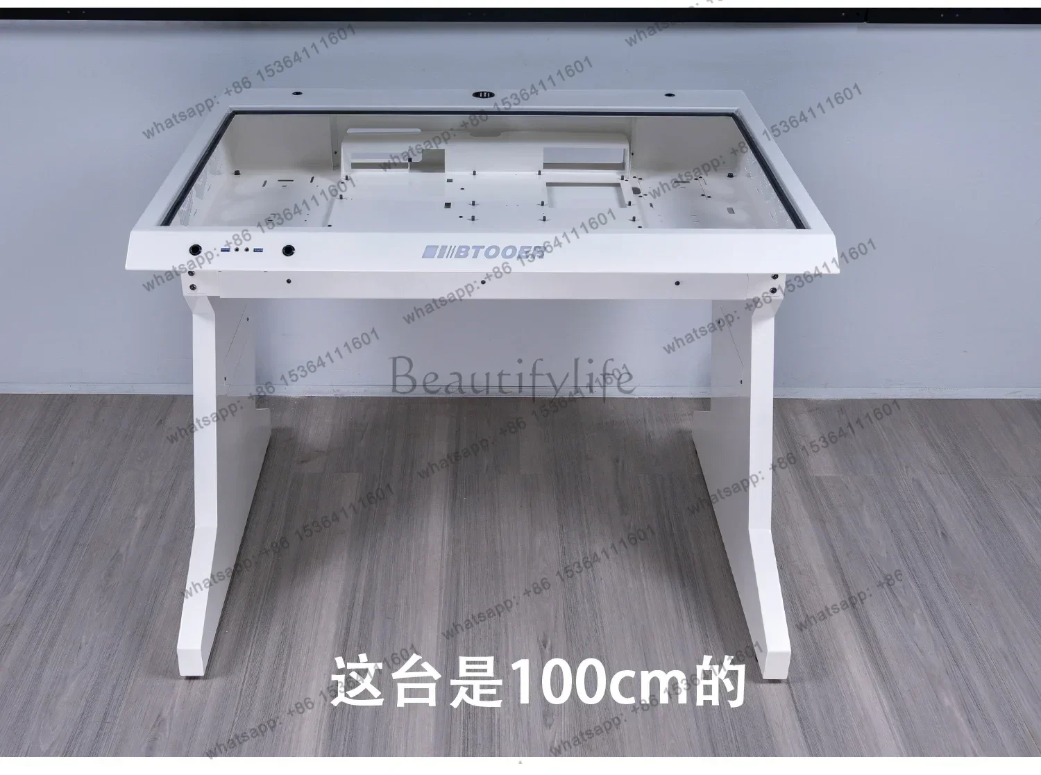X4 New Arrivals Computer chassis integrated table water-cooled special-shaped built-in full transparent large chassis e-sports t