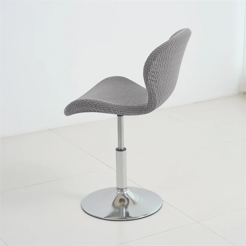 1/4pcs Durable Jacquard Butterfly Curved Chair Cover All-inclusive Bar Seat Cover Elastic Stool Seat Slipcovers for Living Room
