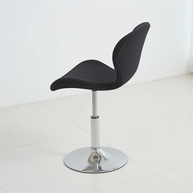 1/4pcs Durable Jacquard Butterfly Curved Chair Cover All-inclusive Bar Seat Cover Elastic Stool Seat Slipcovers for Living Room