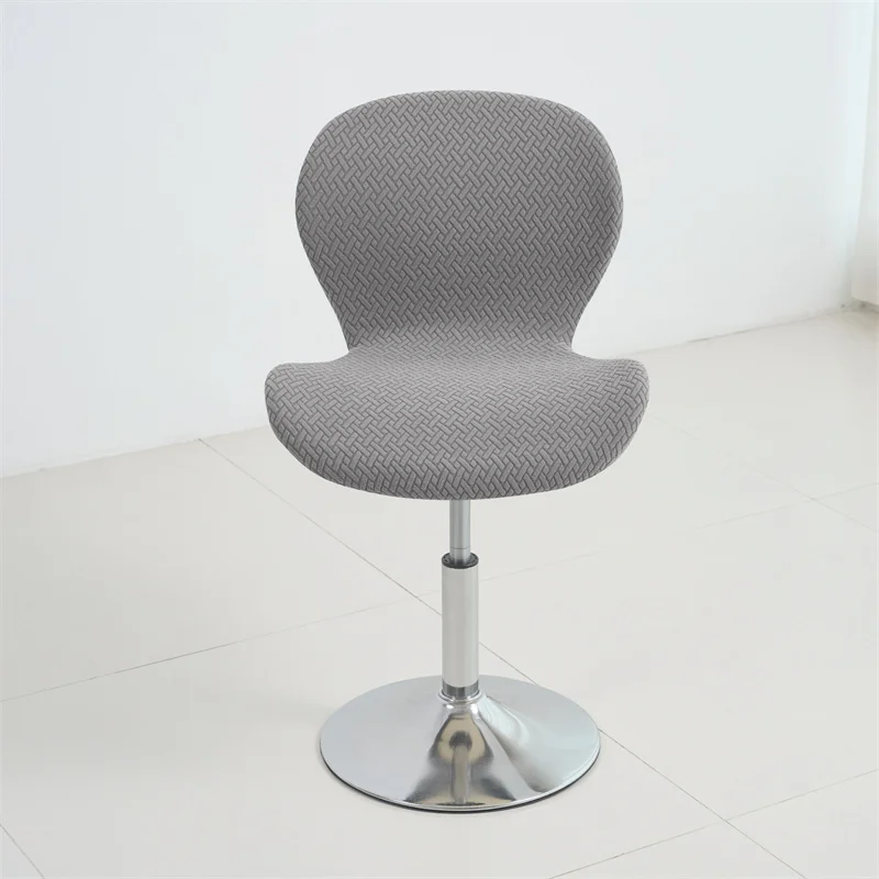 1/4pcs Durable Jacquard Butterfly Curved Chair Cover All-inclusive Bar Seat Cover Elastic Stool Seat Slipcovers for Living Room