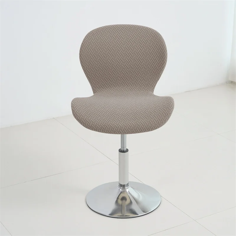 1/4pcs Durable Jacquard Butterfly Curved Chair Cover All-inclusive Bar Seat Cover Elastic Stool Seat Slipcovers for Living Room