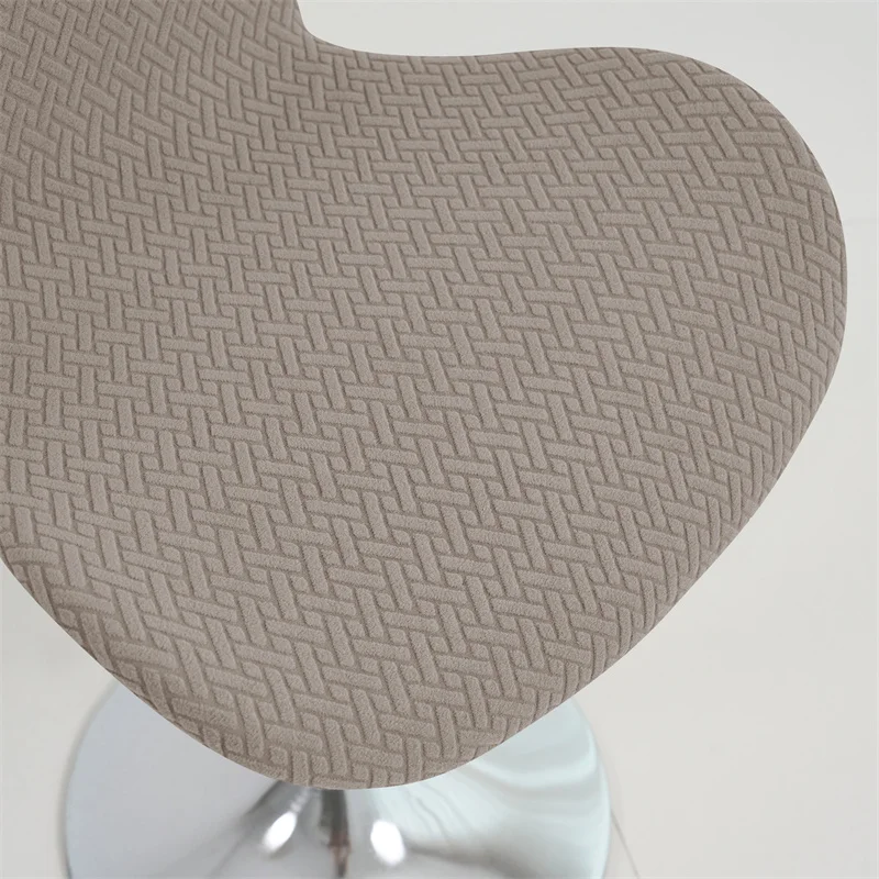 1/4pcs Durable Jacquard Butterfly Curved Chair Cover All-inclusive Bar Seat Cover Elastic Stool Seat Slipcovers for Living Room