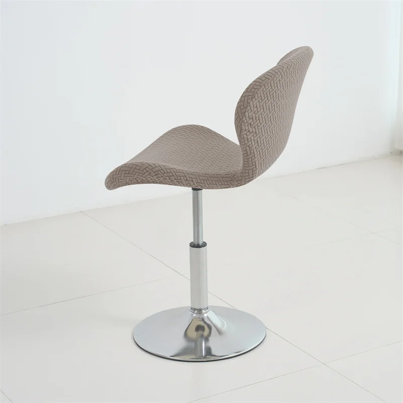 1/4pcs Durable Jacquard Butterfly Curved Chair Cover All-inclusive Bar Seat Cover Elastic Stool Seat Slipcovers for Living Room