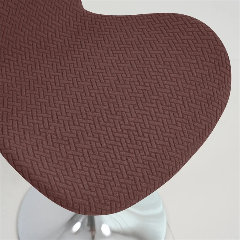1/4pcs Durable Jacquard Butterfly Curved Chair Cover All-inclusive Bar Seat Cover Elastic Stool Seat Slipcovers for Living Room