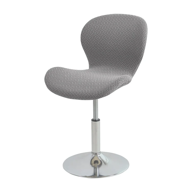 1/4pcs Durable Jacquard Butterfly Curved Chair Cover All-inclusive Bar Seat Cover Elastic Stool Seat Slipcovers for Living Room