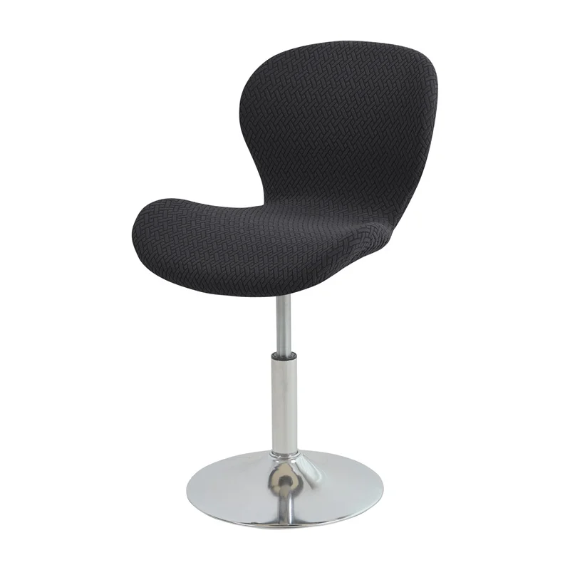 1/4pcs Durable Jacquard Butterfly Curved Chair Cover All-inclusive Bar Seat Cover Elastic Stool Seat Slipcovers for Living Room