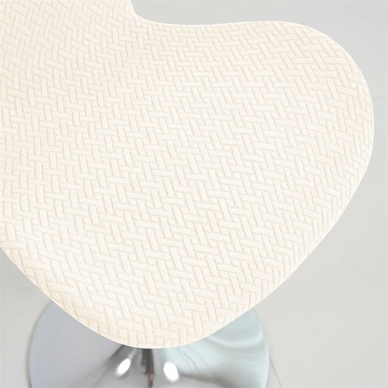1/4pcs Durable Jacquard Butterfly Curved Chair Cover All-inclusive Bar Seat Cover Elastic Stool Seat Slipcovers for Living Room