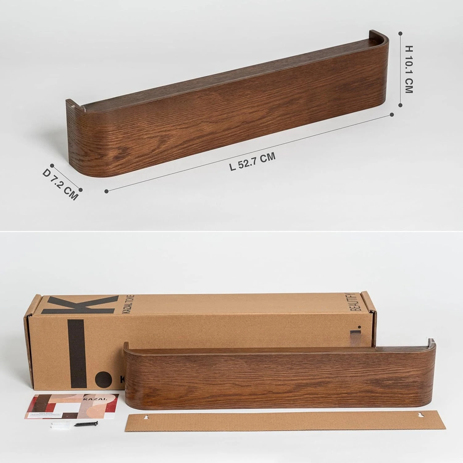 Walnut Wall clothes rac, Walnut Wall Hanger, Entrance Coat Hook, Veneer Hanger, Wall Hanger Clothing Rack Stand Garment Rack