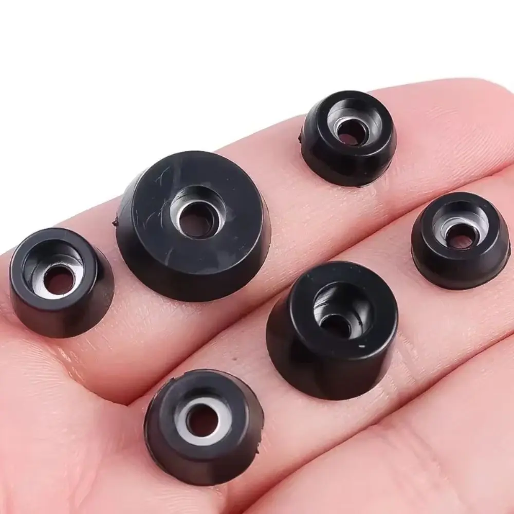 Case Feet Rubber Rubber Feet Anti-Slip Round Anti-Slip Bumper Pad Fine Grips Furniture Feet Pad Table Chair Use