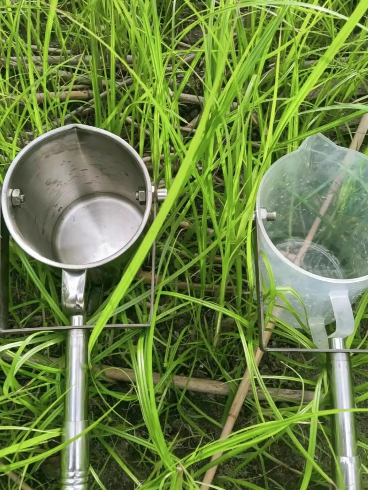 500ML 304 Thicke Stainless Steel/Plastic Telescopic Rod Water Sampler Water Quality Sampler Near Shore Far Water Sampling Barrel