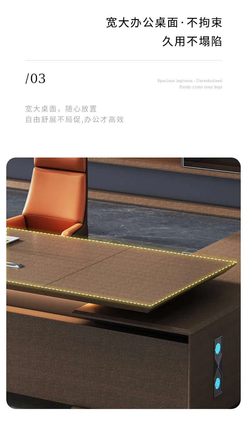 Modern Desktop Executive Desk Designer L Shape Standing Computer Table Office Desks Work Luxury Mesas De Escritorio Home Office