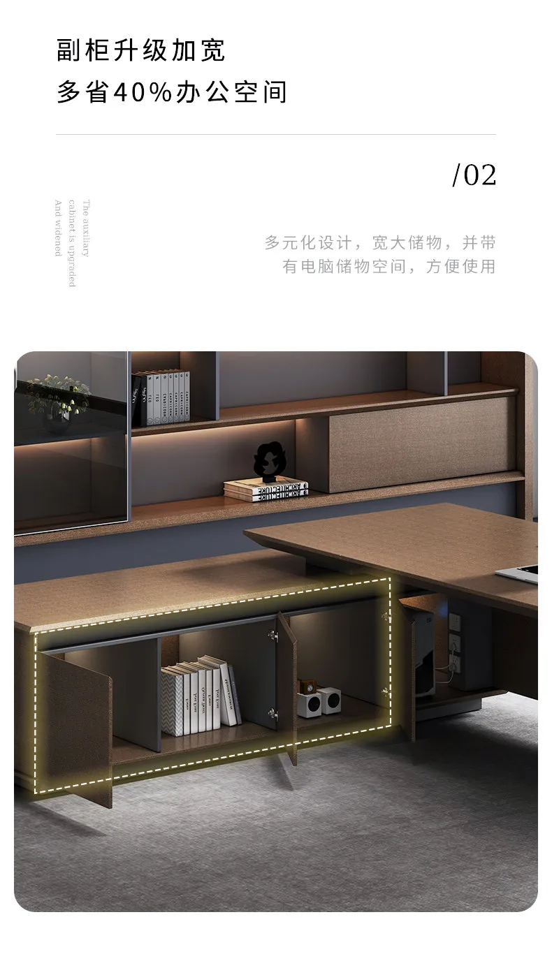 Modern Desktop Executive Desk Designer L Shape Standing Computer Table Office Desks Work Luxury Mesas De Escritorio Home Office