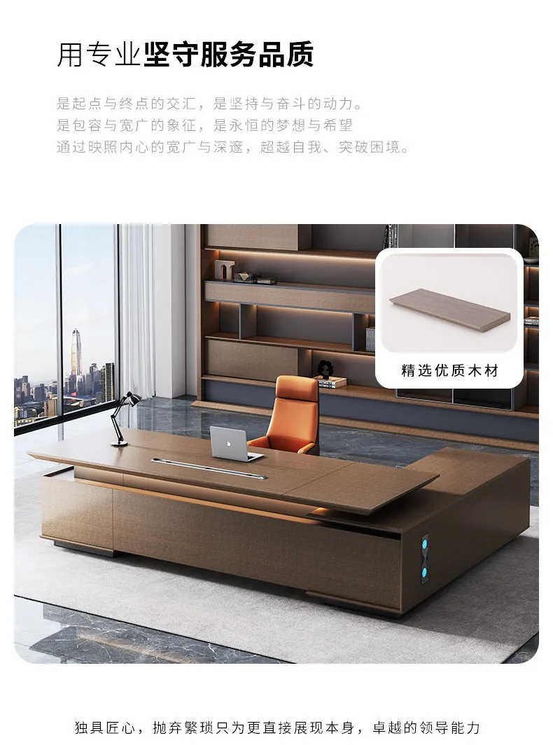 Modern Desktop Executive Desk Designer L Shape Standing Computer Table Office Desks Work Luxury Mesas De Escritorio Home Office