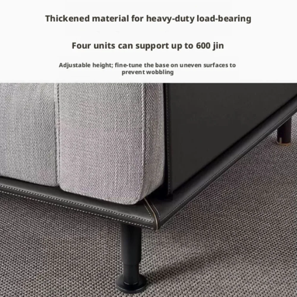 1Pc Adjustable Height Furniture Support Leg, Dedicated for Bed Frame, Metal Adjustable Furniture Leg Suitable for Bed / Sofa / C