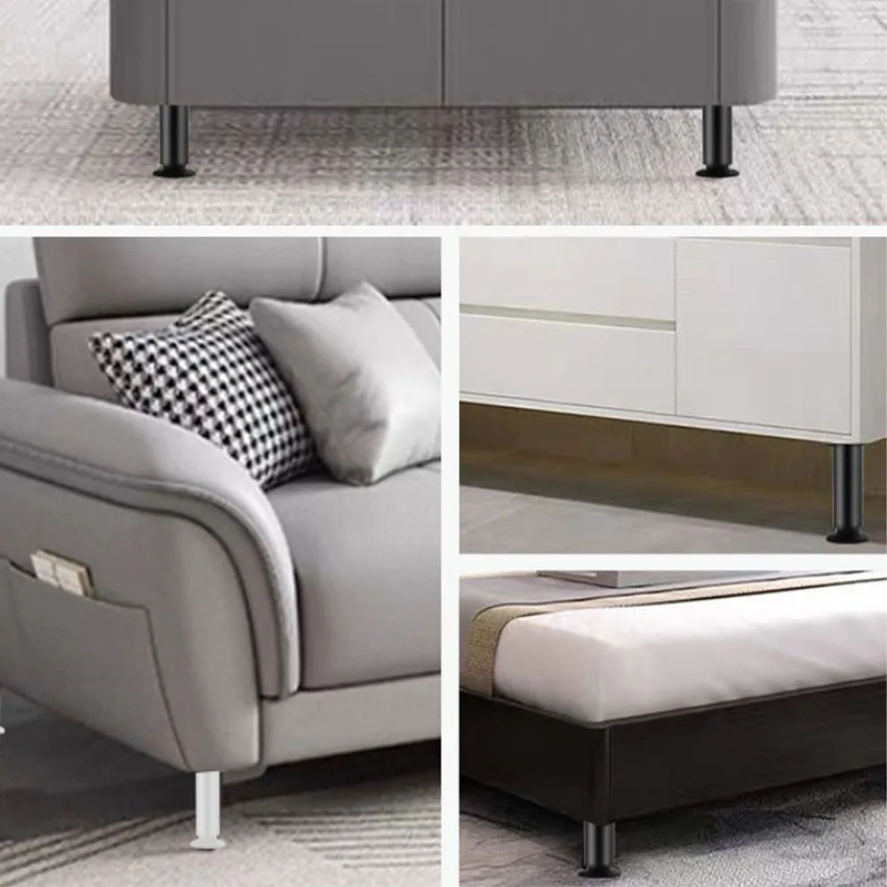 1Pc Adjustable Height Furniture Support Leg, Dedicated for Bed Frame, Metal Adjustable Furniture Leg Suitable for Bed / Sofa / C