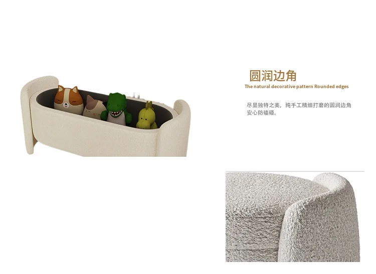 Storage Ottoman Bench Light Luxury Home Bedroom End of Bed Stool Entryway Shoe Changing Seat Clothing Store Long Bench
