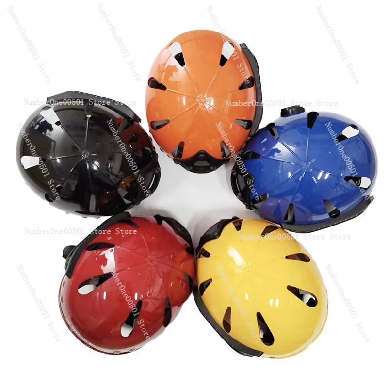 Diving Helmet Anti Impact Thickened Saltwater Resistant Red Yellow Tactical Water Rescue Safety Helmet