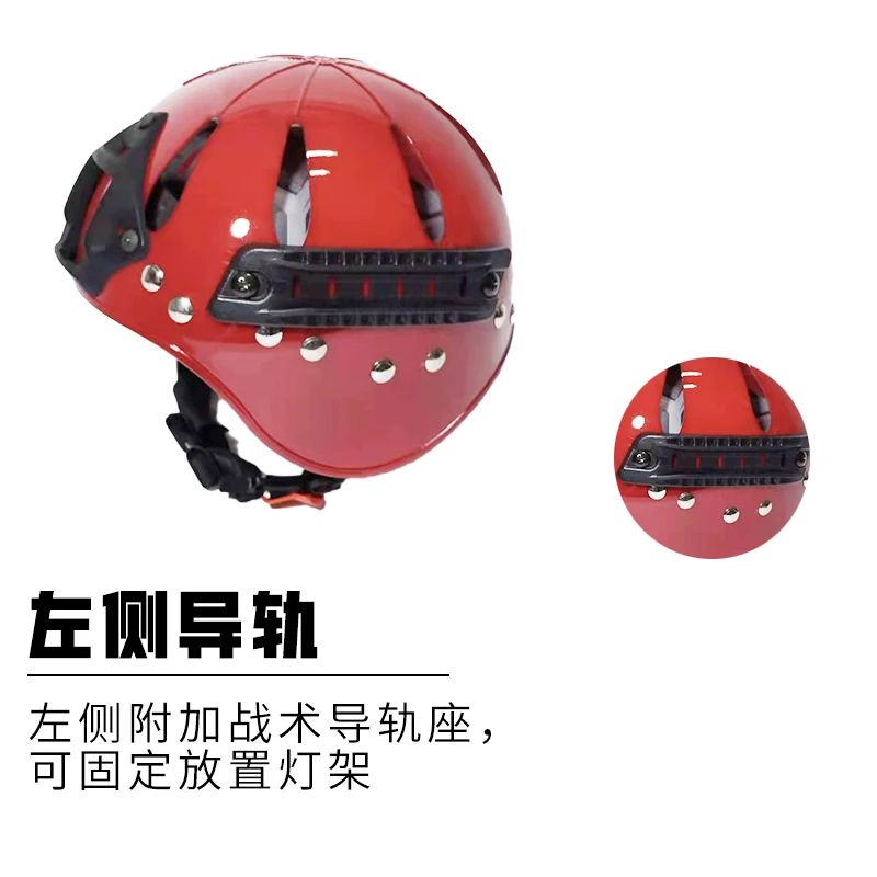 Diving Helmet Anti Impact Thickened Saltwater Resistant Red Yellow Tactical Water Rescue Safety Helmet