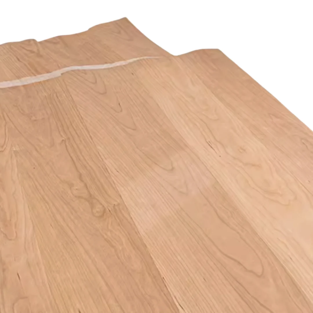 Length:2.5meters Width:580mm Thick:0.5mm North American Cherry Wood Veneer Sheets Home Furniture DIY Wooden Door Decoration