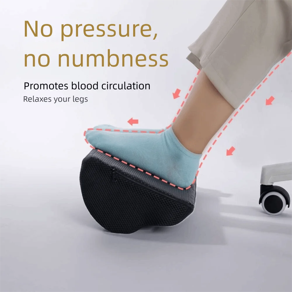 Creative Cloud Shape Feet Pillow Support Ergonomic Sponge Footrest Massage Cushion Foot Rest for Home Office Computer Work