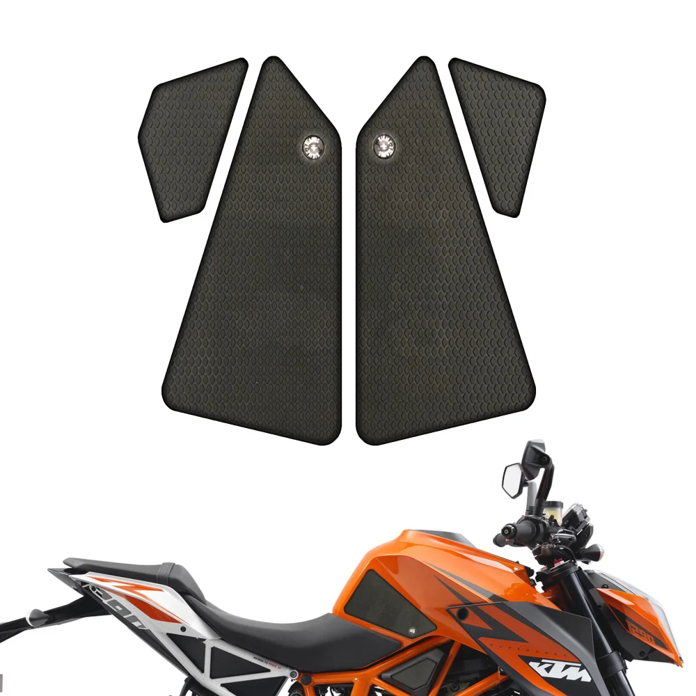 X-T Motorcycle Tank Traction Pad Anti Slip Sticker Gas Knee Grip Protector For For KTM 1290 Super Duke R 2014 - 2019