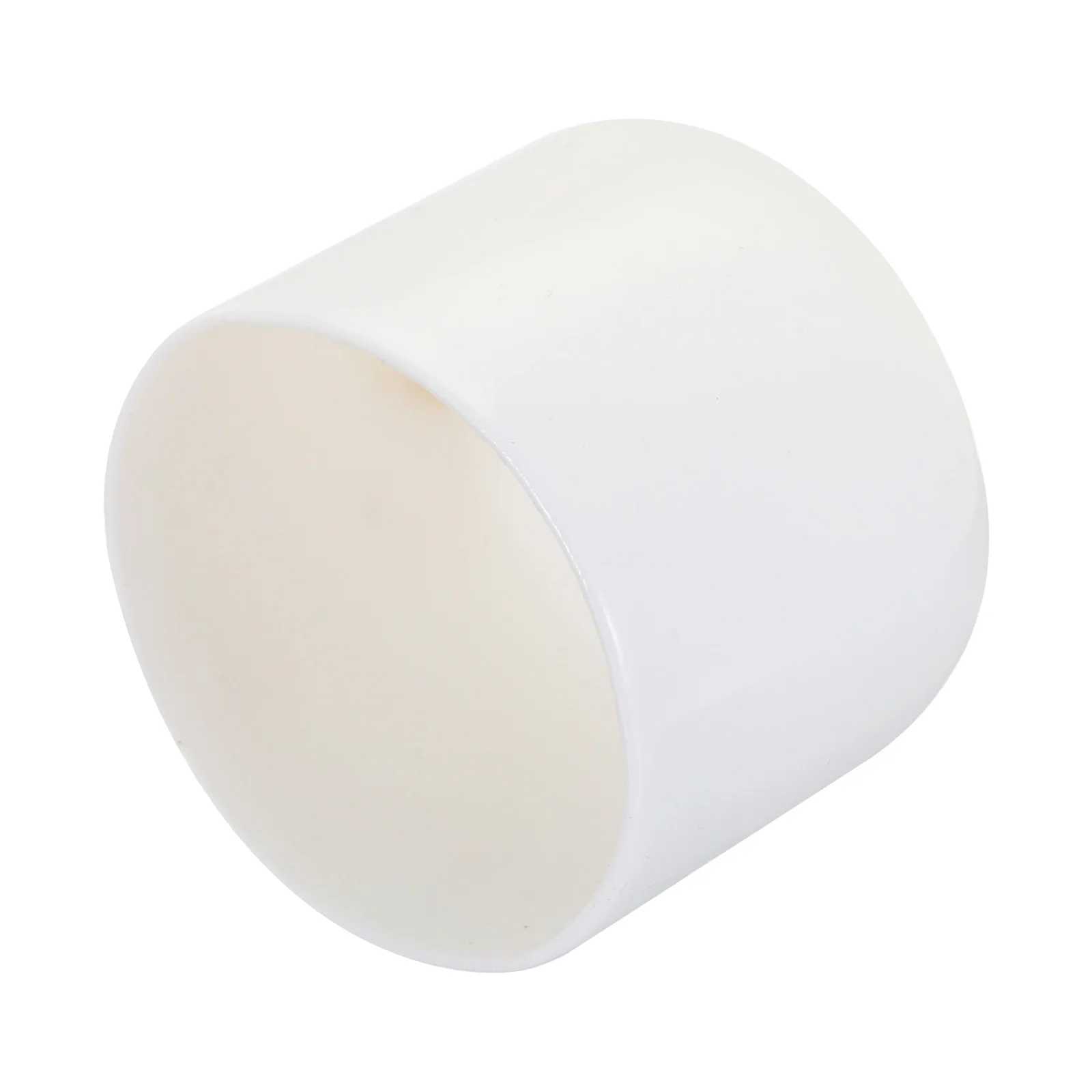 20Pcs White Rubber End Caps 1.3-38mm ID Vinyl Round Tube Bolt Cap Cover Screw Thread Protectors for Metal Chair Tips Furniture