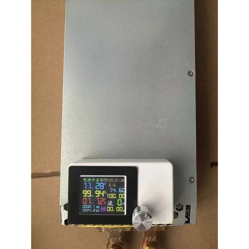 Smart Adjustable Charger 200A 8-15V for Large Capacity Lithium Battery 3000W Fast Charging