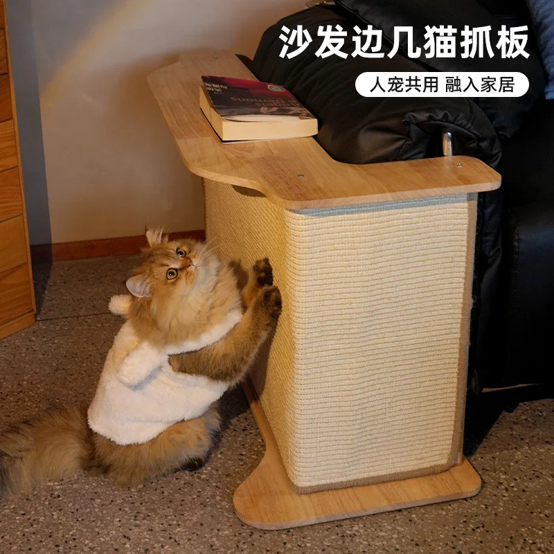Large Cat Scratching Board Sturdy Durable Anti-scratch Sofa Protector Human Pet Shared Rest Play Pad