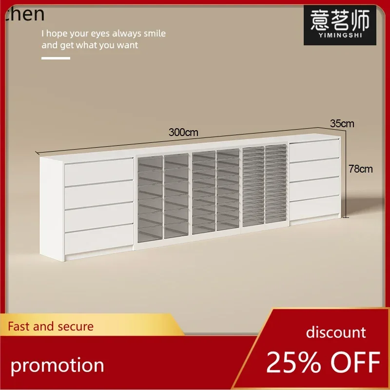 X9 Nail Salon Display Nail Polish Gel Storage Cabinet Floor-standing Nail Polish Color Board Wall Cabinet Storage
