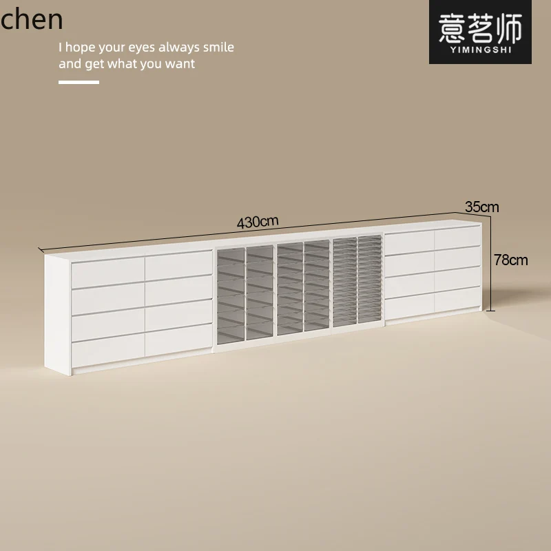 X9 Nail Salon Display Nail Polish Gel Storage Cabinet Floor-standing Nail Polish Color Board Wall Cabinet Storage