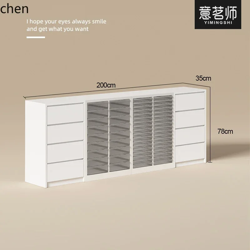 X9 Nail Salon Display Nail Polish Gel Storage Cabinet Floor-standing Nail Polish Color Board Wall Cabinet Storage
