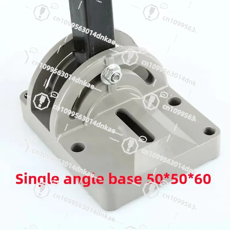 Water Drilling Rig Base Oblique Hole Adjustable Angle Base Foot Water Drilling Rig Accessories Universal Universal Bracket