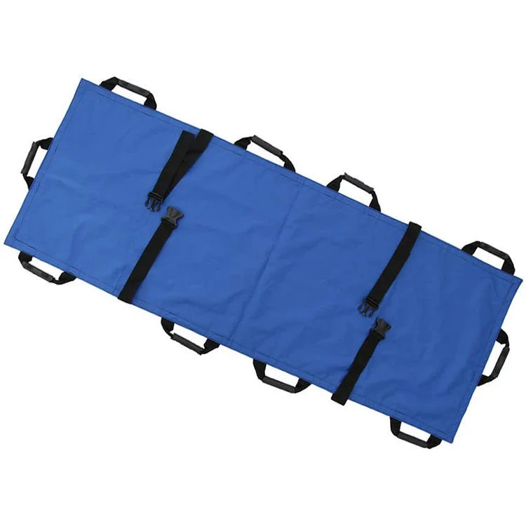 Heated 4 Motor Folding Massage Bed With Height Adjustable Metal Frame Synthetic Leather Upholstery For Spa Salon Therapy