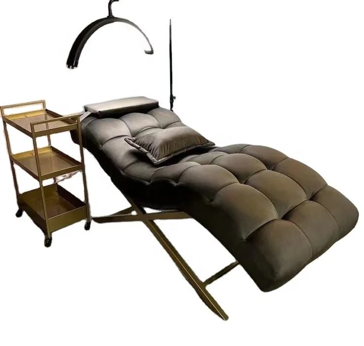 Heated 4 Motor Folding Massage Bed With Height Adjustable Metal Frame Synthetic Leather Upholstery For Spa Salon Therapy