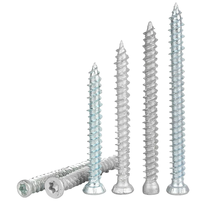 7.5mm Carbon Steel Countersunk Torx Head Self-Cutting Self Tapping Screw Concrete Cement Door And Window Installation Grade 8.8