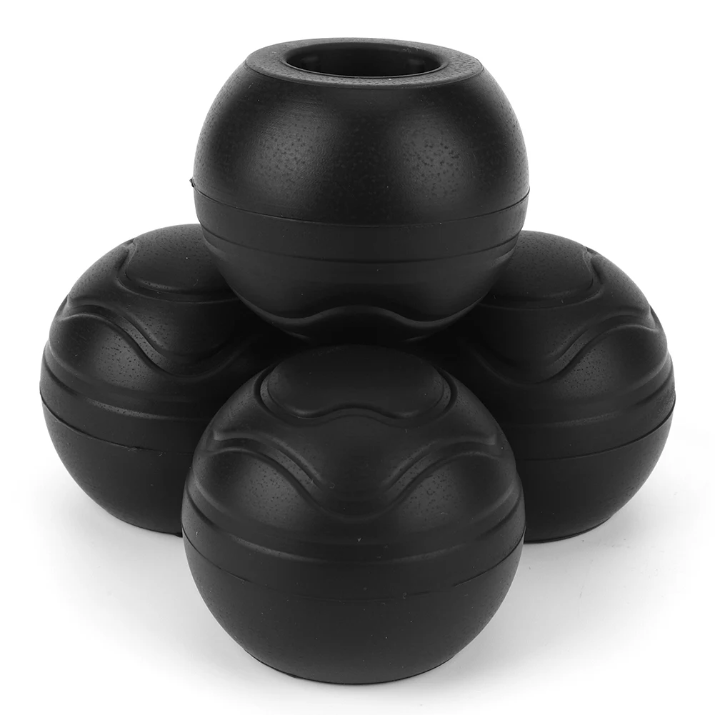 4Pcs Camping Chair Leg Cap Anti Slip Stabilizing Rubber Ball Feet Shock Absorption Chair Leg Protectors for Helinox Chair
