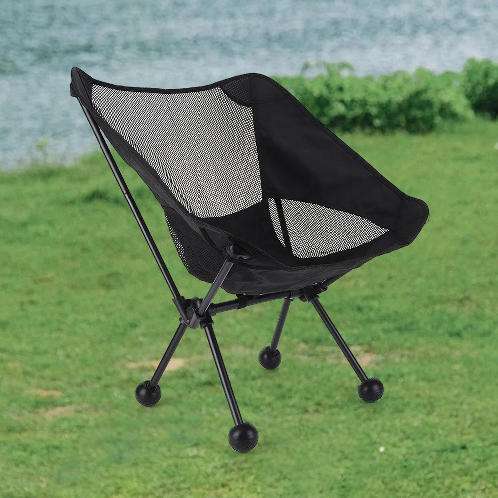 4Pcs Camping Chair Leg Cap Anti Slip Stabilizing Rubber Ball Feet Shock Absorption Chair Leg Protectors for Helinox Chair
