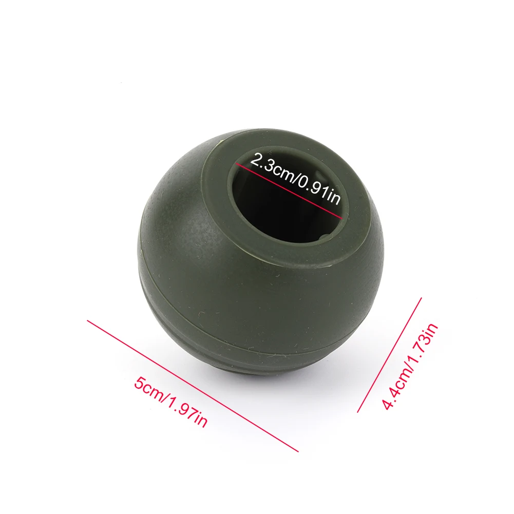 4Pcs Camping Chair Leg Cap Anti Slip Stabilizing Rubber Ball Feet Shock Absorption Chair Leg Protectors for Helinox Chair
