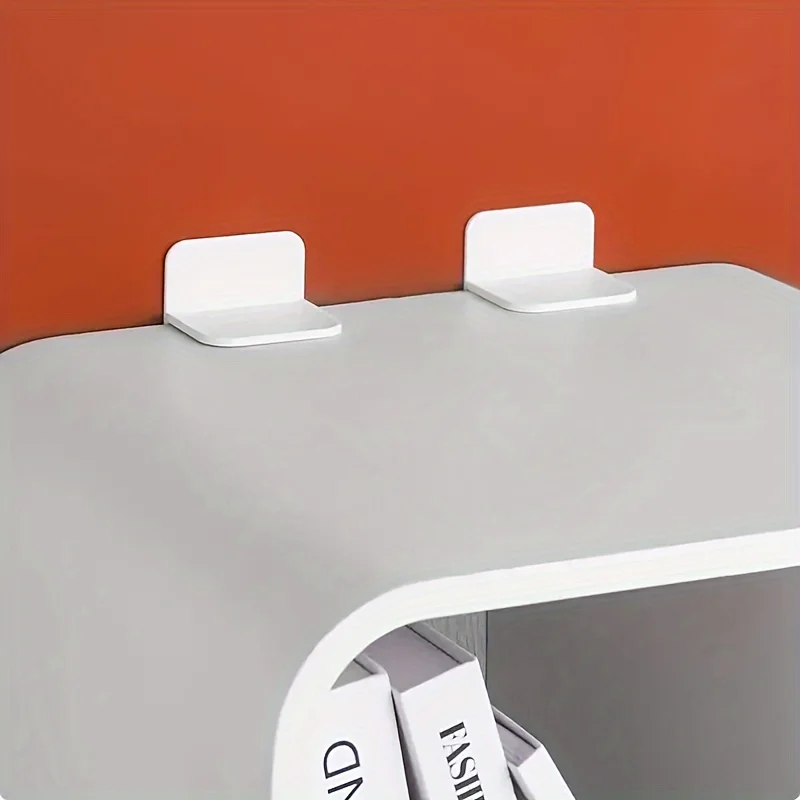 Non Drilling Adhesive Anti Sharp Wall Anchor, Used for Dressing Table, Bookshelf, Mirror Cabinet, TV Bracket, Fixing Bracket