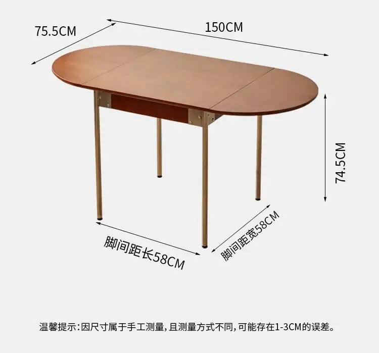 Folding Dining Tables Multifunctional Elegant Dark All-in-one Expansion Dining Tables Nordic Luxury Furniture Home