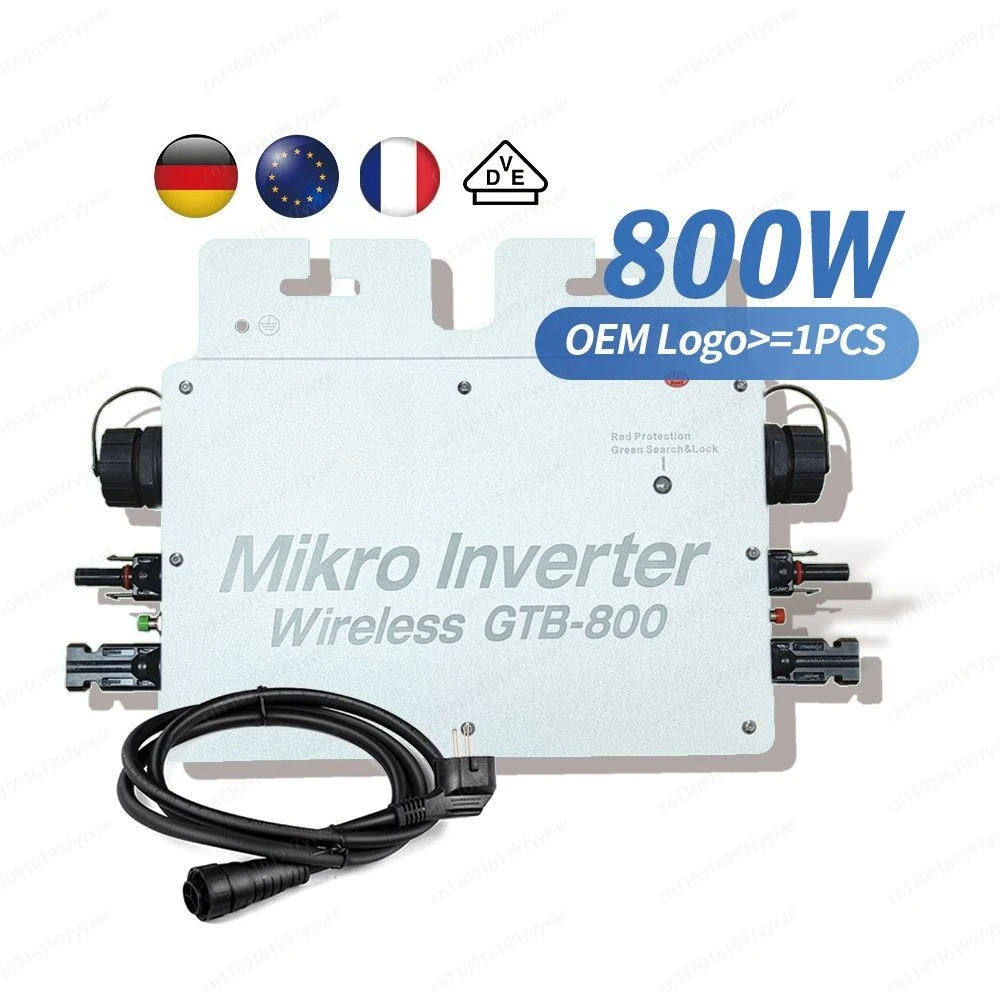 800W Solar Micro Inverter with MPPT for Grid-Tie System
