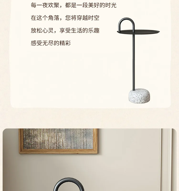 Table personality creative art net red corner bedside table living room coffee table small apartment small sofa bedroom side